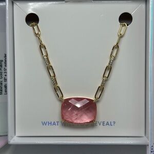 BP  Necklace with Modern Paperclip Design